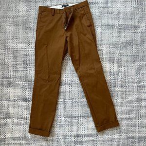 New Banana Republic slim brown slacks